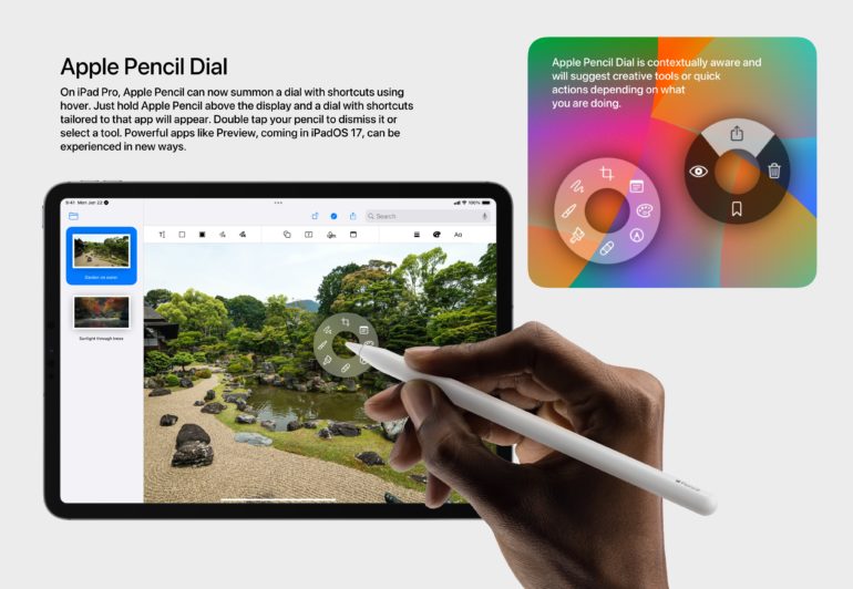 Nuove funzionalità per Apple Pencil
